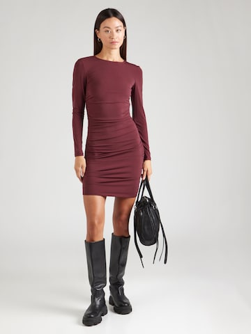 PIECES - Vestido 'PCMADISON' en rojo: frente