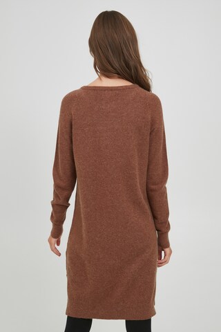 Oxmo Knitted dress 'MAREEN' in Brown