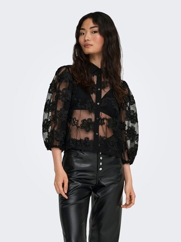ONLY Bluse 'ONLAubrey' in Schwarz: Vorderseite
