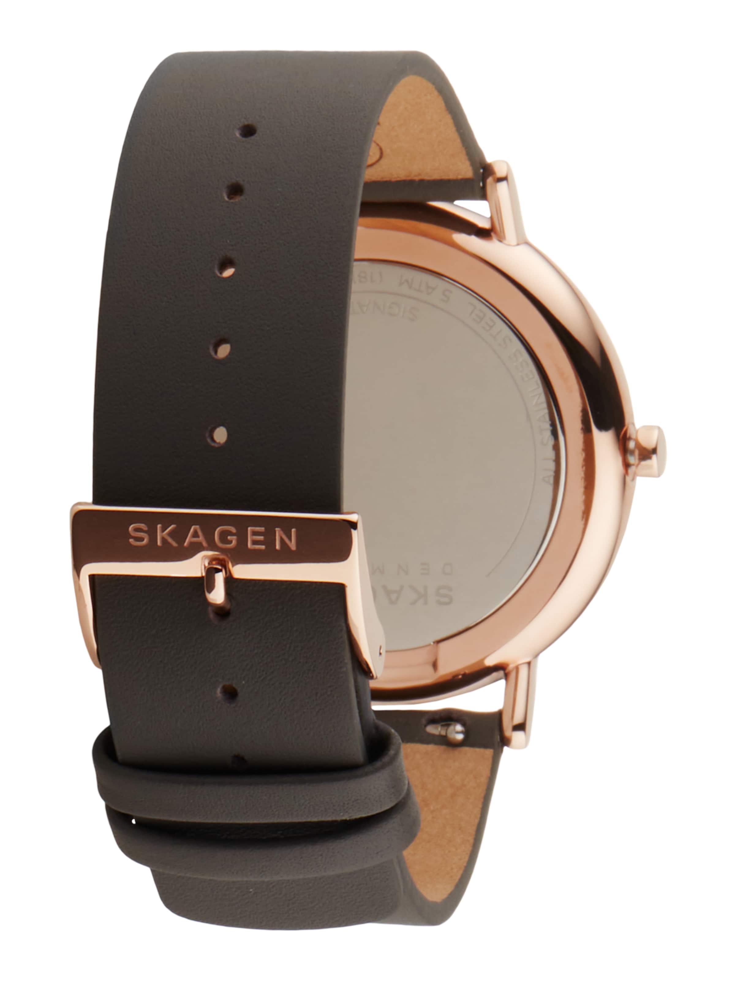 SKAGEN Uhr 'Signatur' in Grau