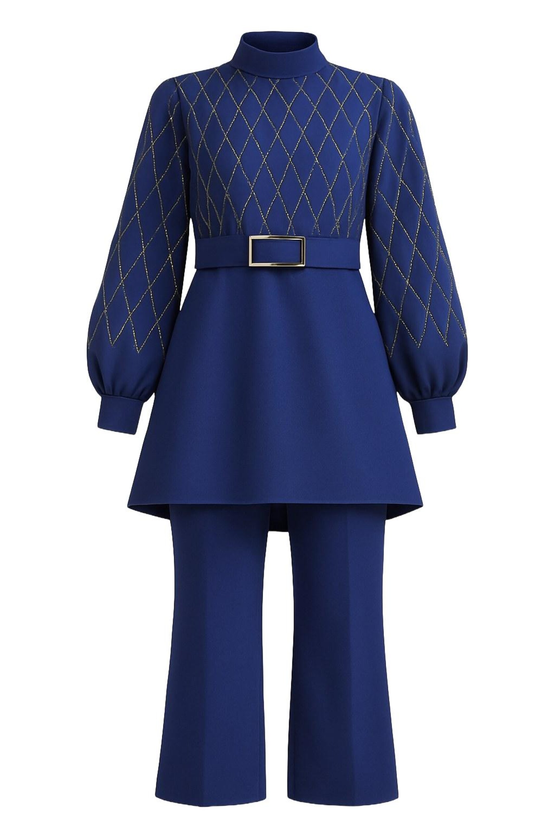 MODAMIHRAM Pantsuit in Blue: front