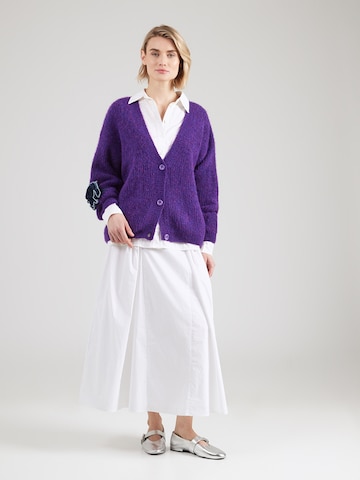 AMERICAN VINTAGE Cardigan 'EAST' i lilla