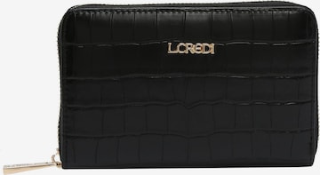 L.CREDI Wallet 'Lavea ' in Black: front
