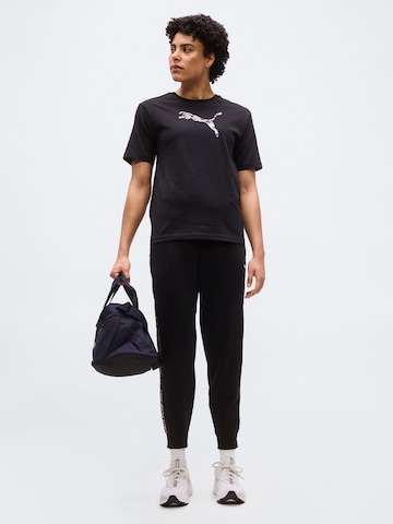 PUMA Tapered Παντελόνι φόρμας 'Essentials' σε μαύρο