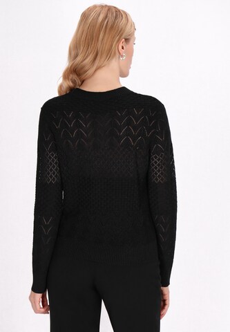 usha BLACK LABEL Trui 'Everyday Fashion' in Zwart