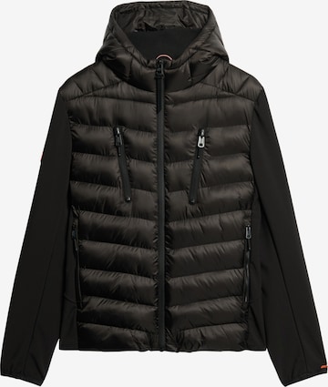 Veste mi-saison Superdry en noir : devant
