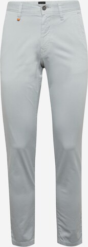 BOSS Slimfit Chino hlače 'Taber' | siva barva: sprednja stran