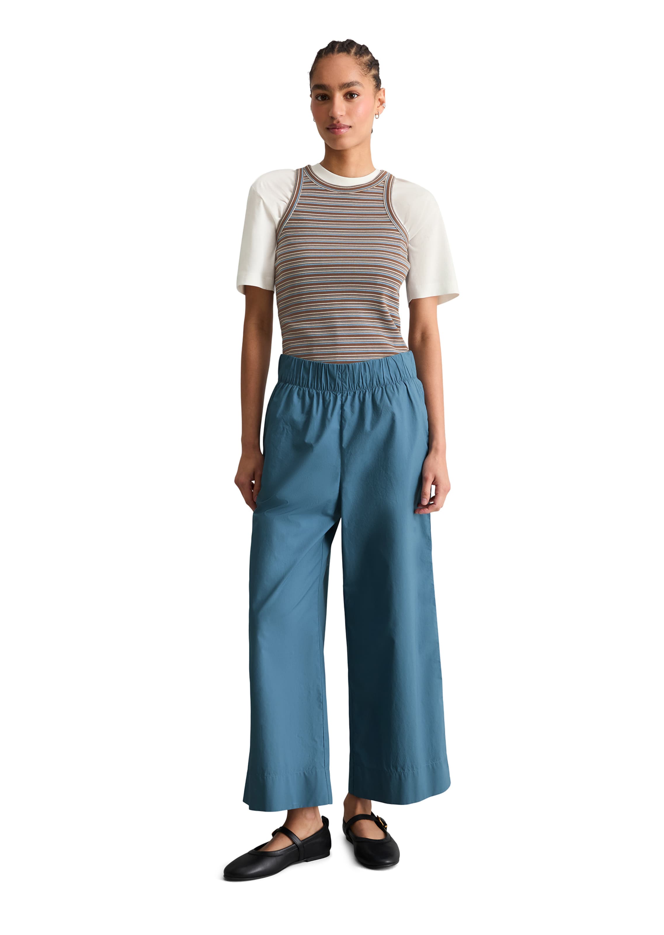 Marc O'Polo DENIM Loosefit Hose in Blau