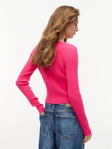 Tommy Jeans Strickjacke in Pink
