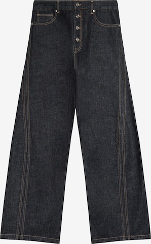 Bershka Džíny – modrá: přední strana