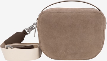 BREE Schoudertas 'The Icons Cube' in Grijs: voorkant