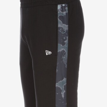 NEW ERA Regular Workout Pants 'NBA Side Panel' in Black