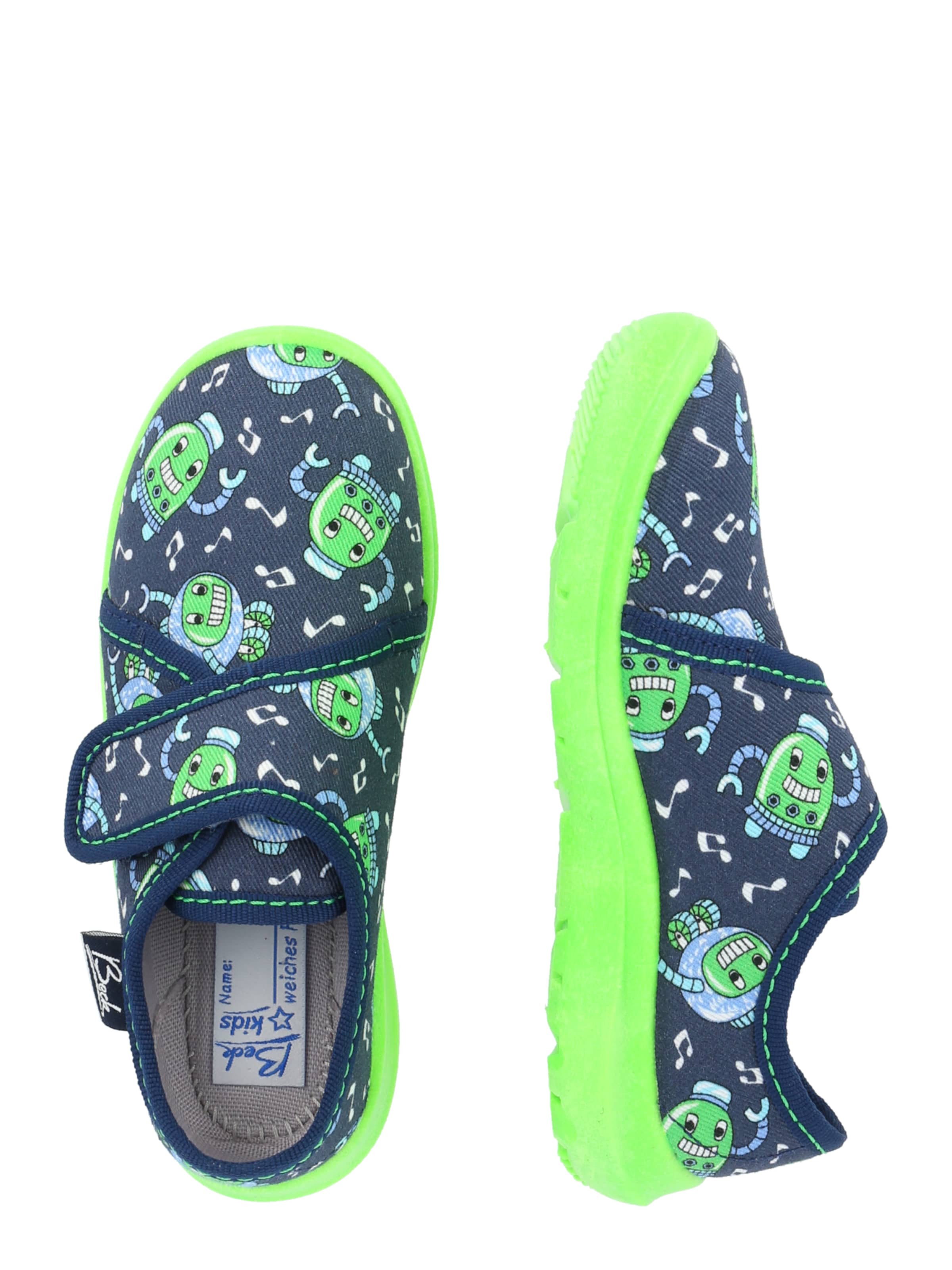 BECK Huisschoenen 'Robots' in Blauw