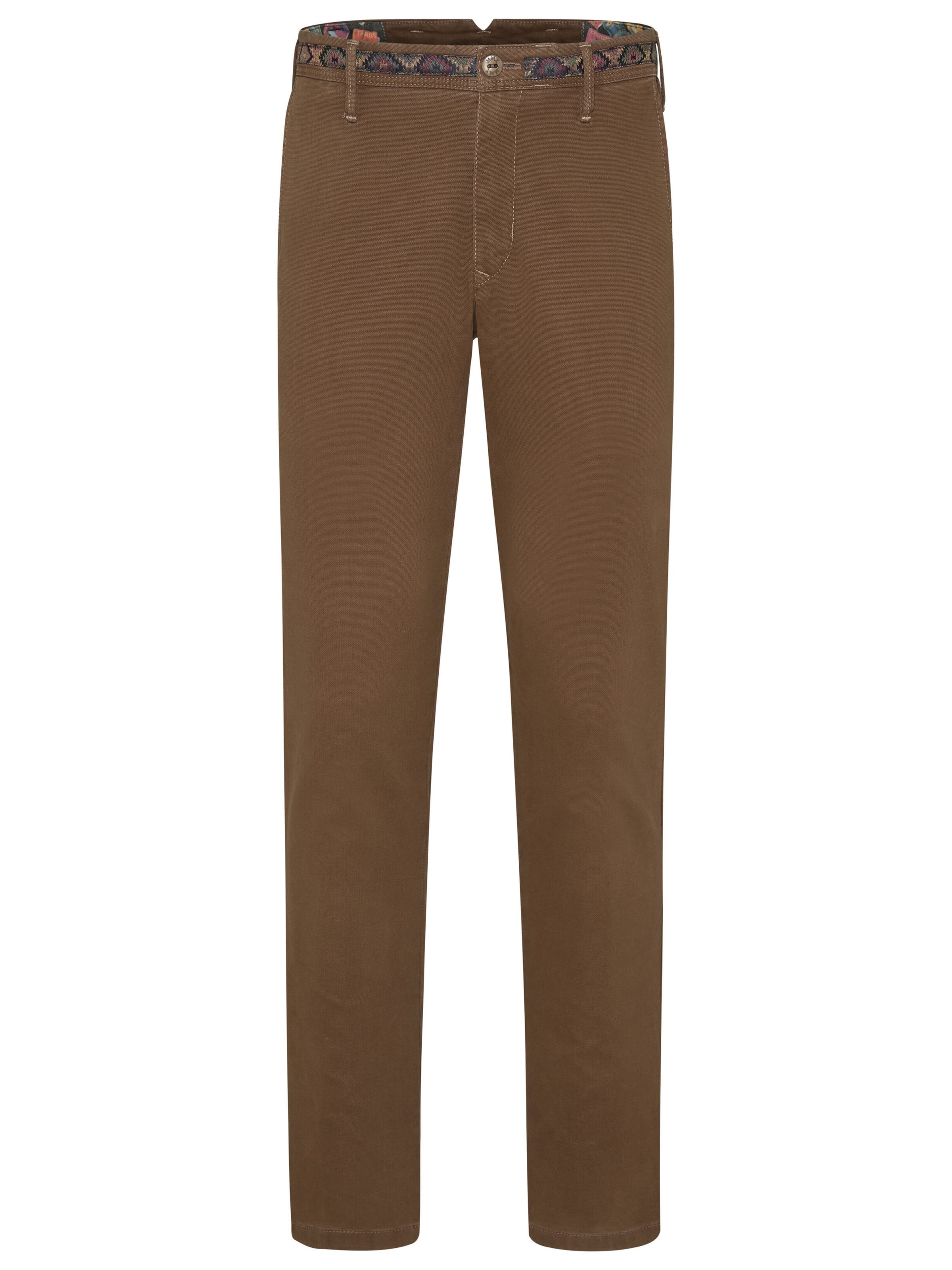 MMX Germany Chino trousers in Brown: front