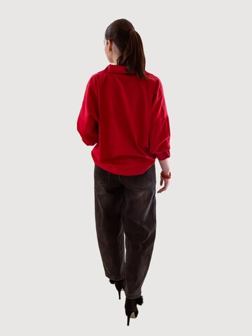 WEARABLE STORIES Shirt 'Lucie' in Red