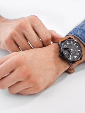 POLICE Analog watch 'Underlined' in Black