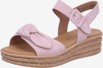 GABOR Sandals in Pink: front