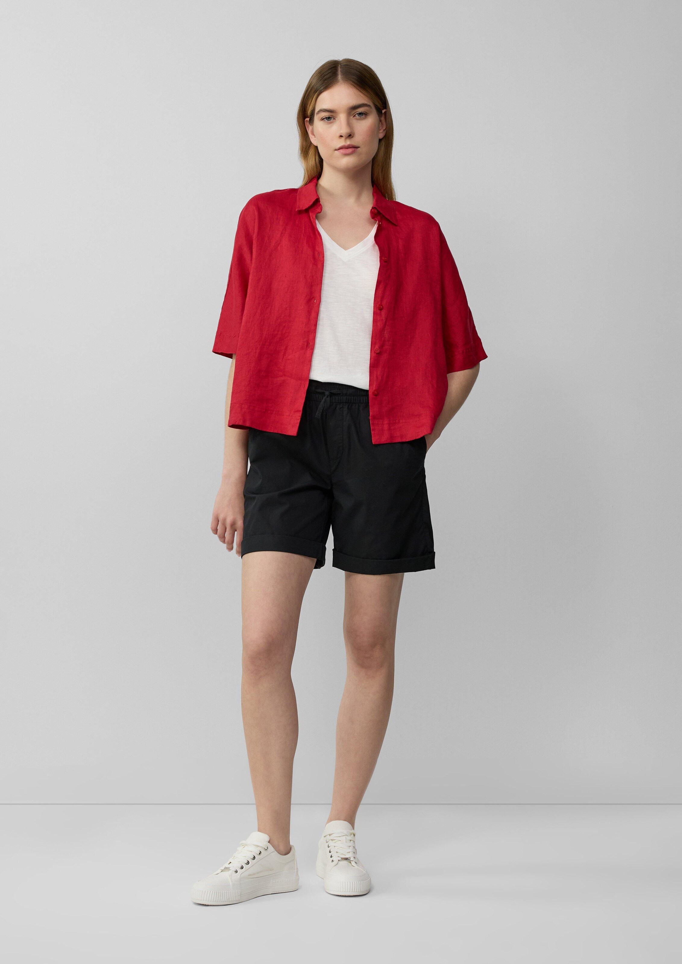 S.Oliver Damen Shorty Set – Blumenmuster, V-Ausschnitt, Aus Weicher Baumwoll-Viskose-Mischung
