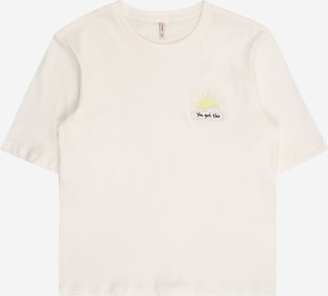ONLY GIRLS Shirt 'KOGRex' in White: front