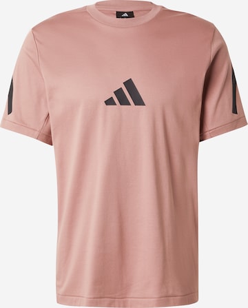 ADIDAS SPORTSWEAR Performance shirt 'Z.N.E.' in Pink: front