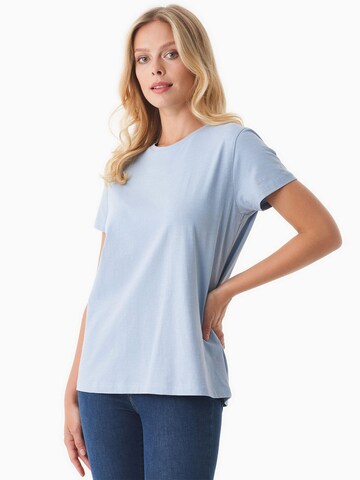 Organication T-Shirt in Blau