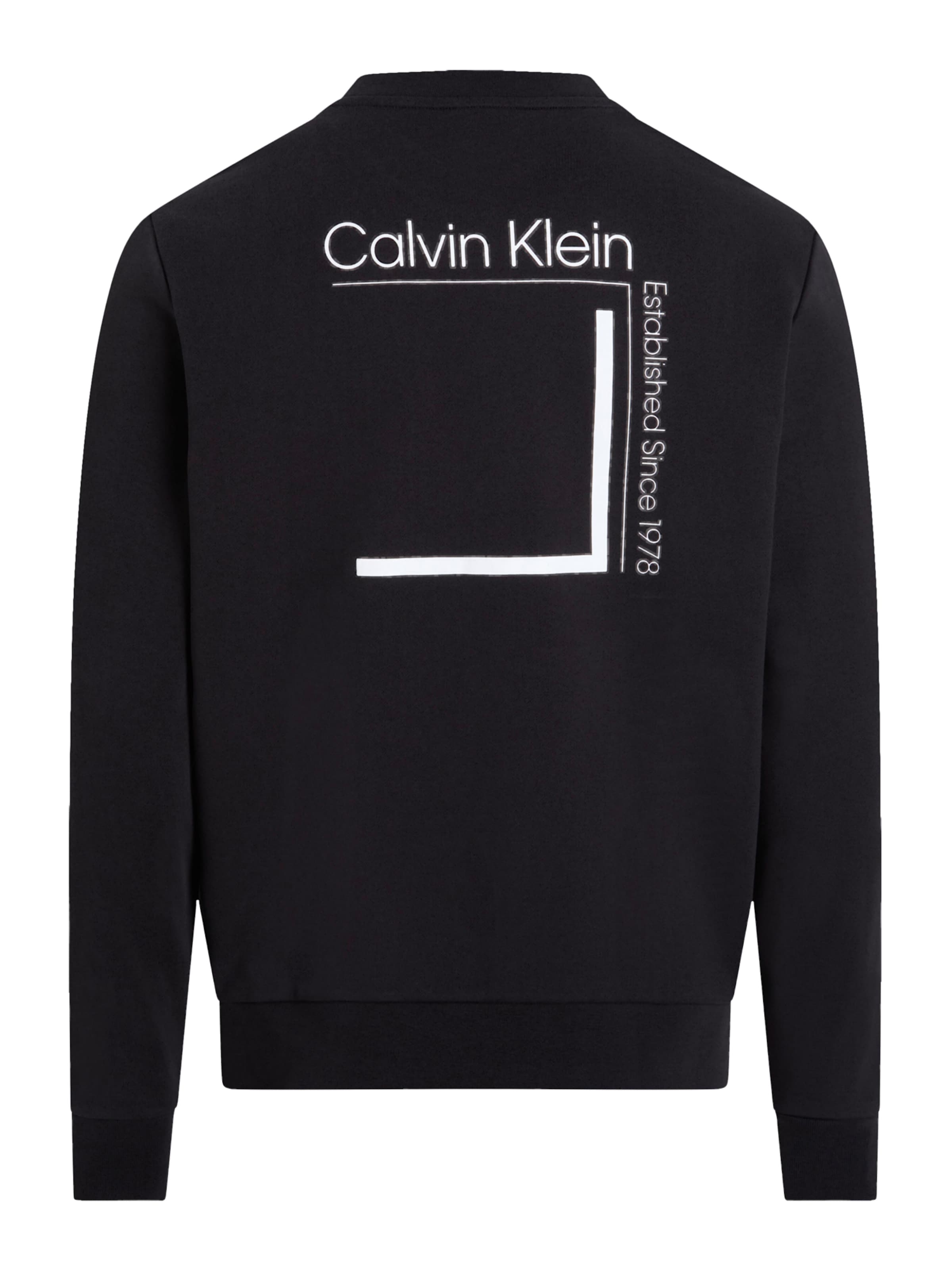 Calvin Klein Big & Tall Mikina - Čierna