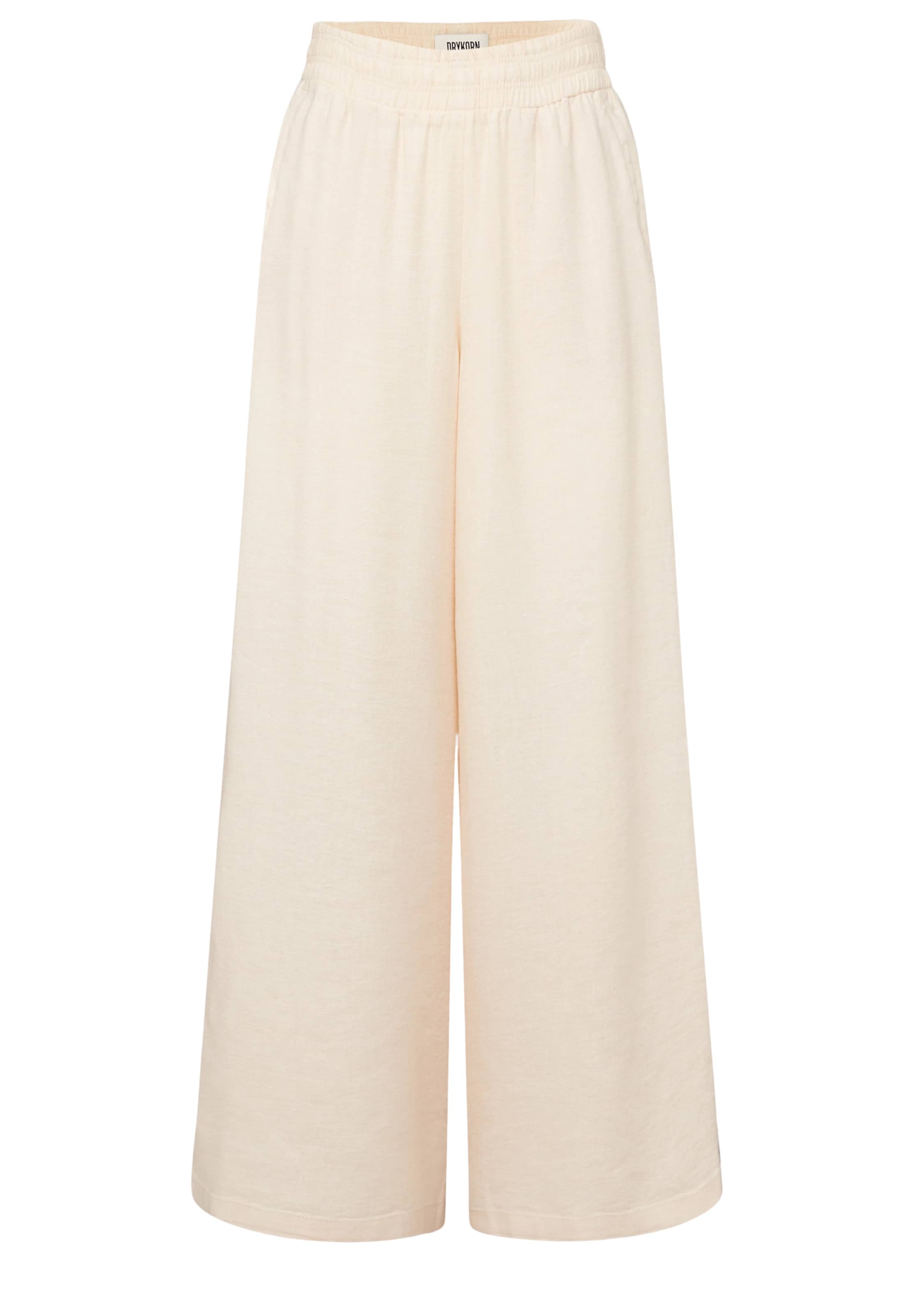 DRYKORN Wide Leg Hose ' Ceiling ' in Beige: Vorderseite