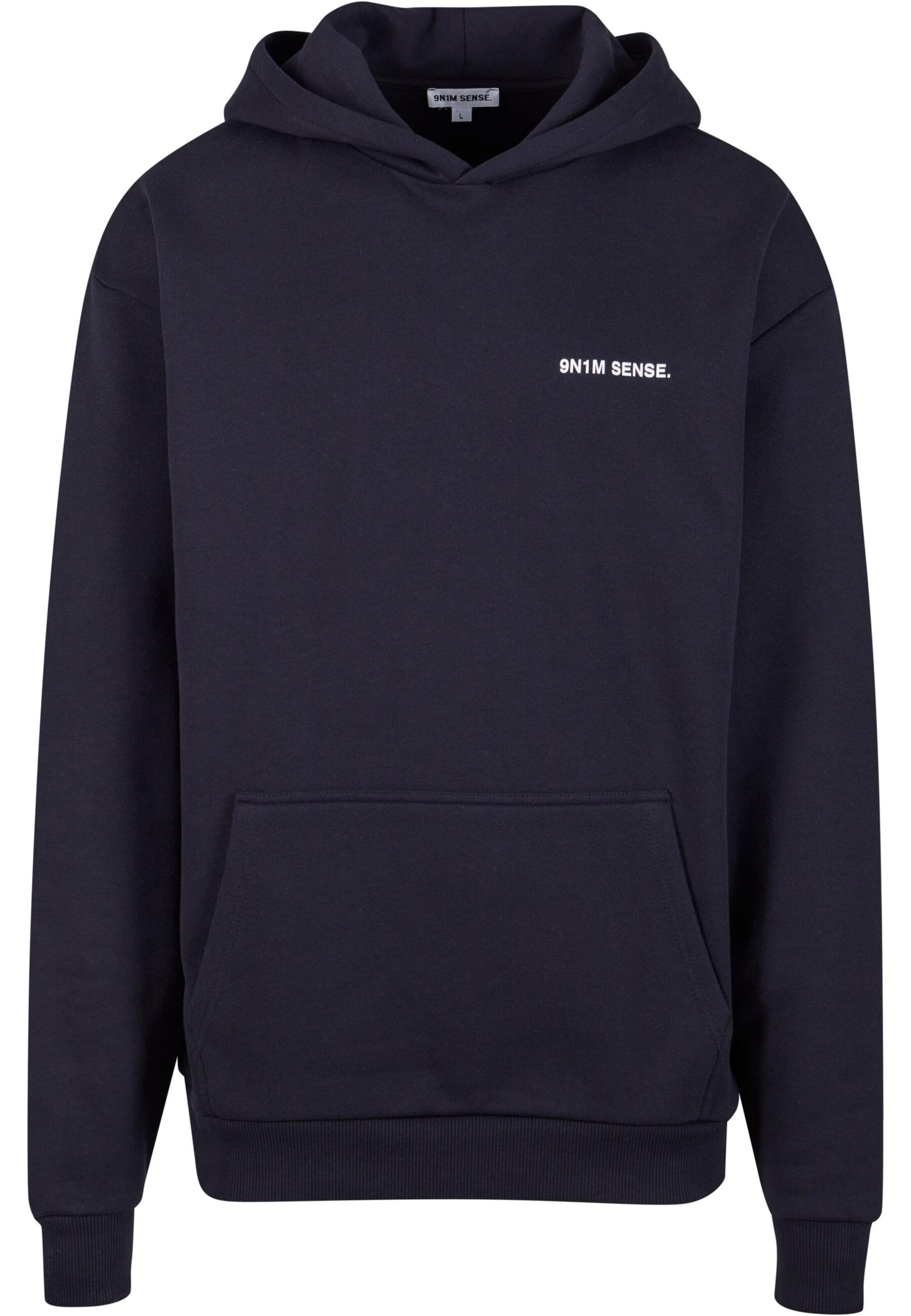 9N1M SENSE Sweatshirt 'Don't Give Up Kid' in Black: front