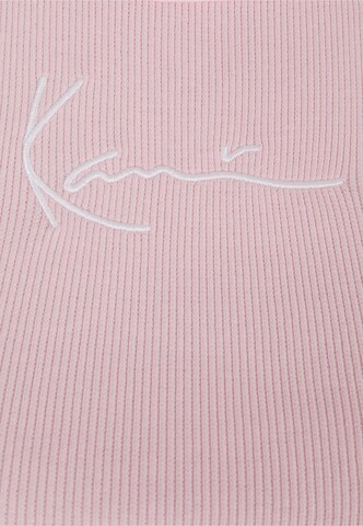 Haut 'Small Signature Essential' Karl Kani en rose