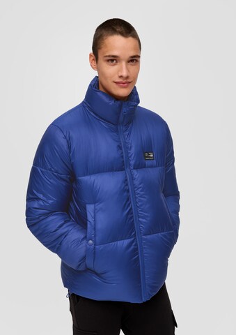 QS Between-Season Jacket in Blue: front