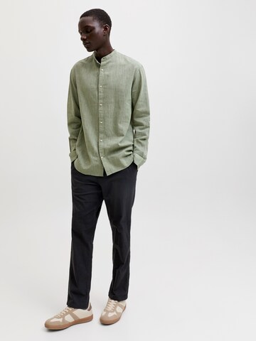 JACK & JONES - regular Pantalón chino 'JPSTOLLIE' en negro