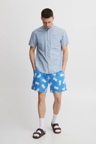 BLEND Regular Chinoshorts 'Woven' in Blau