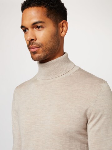 JACK & JONES Sweater 'Mark' in Beige