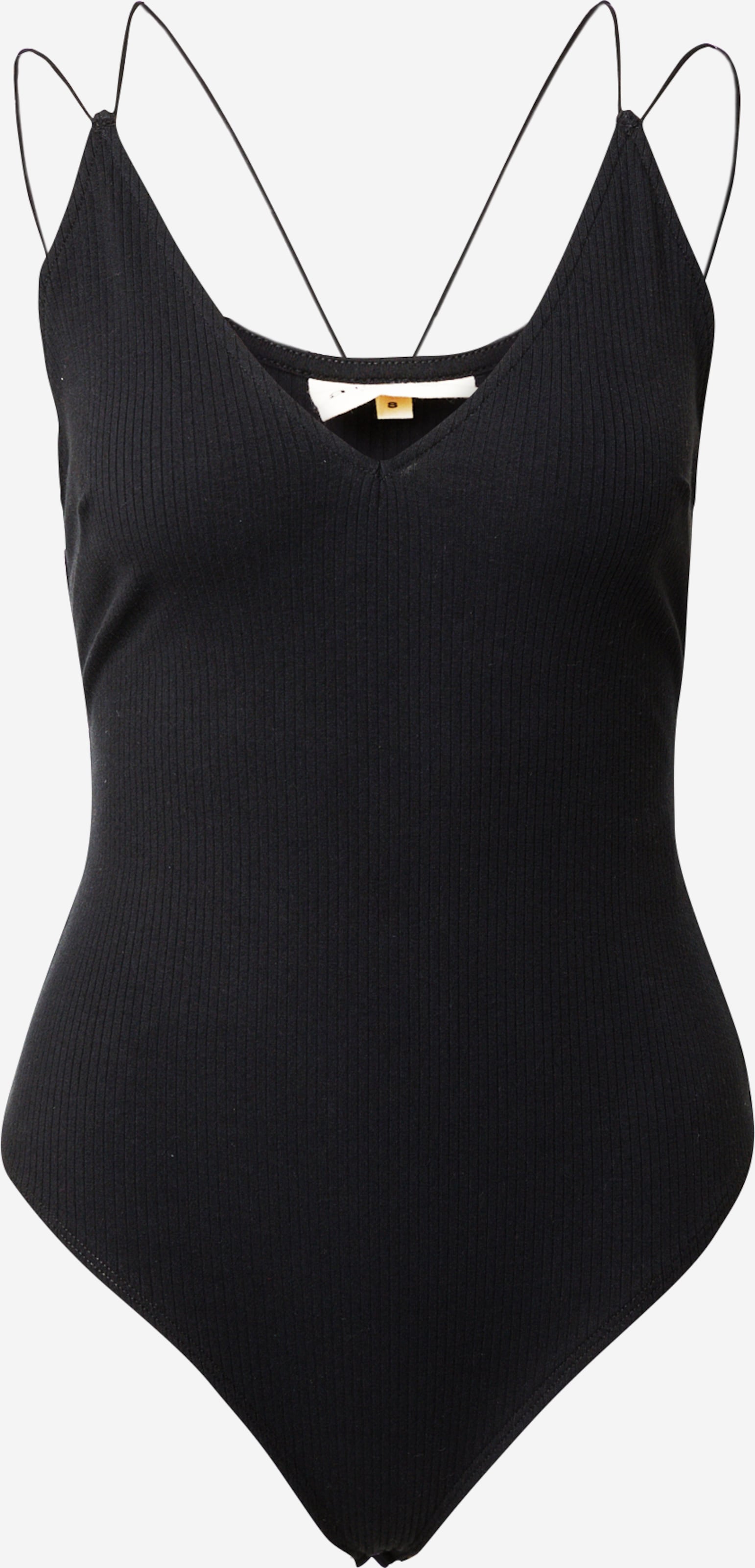 A LOT LESS Shirt Bodysuit 'Hellen' in Black