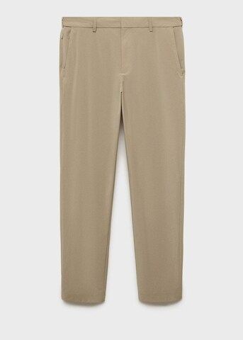 MANGO MAN Chino Pants 'lunar' in Beige: front