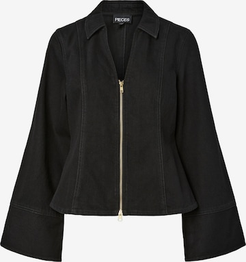 PIECES - Blusa en negro: frente