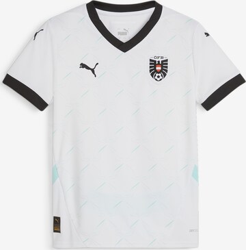 PUMA Performance Shirt 'Österreich 2024' in White: front