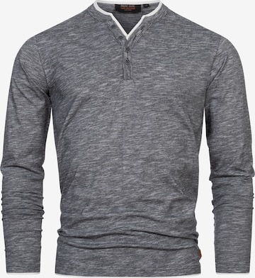 INDICODE JEANS Shirt 'Coleson' in Grau: Vorderseite