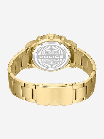 POLICE Analoog horloge ' Knotty ' in Goud