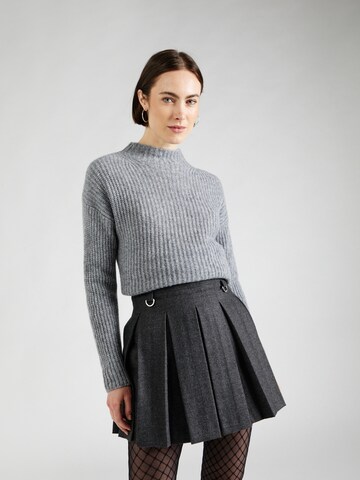 HUGO Sweater 'Sandrickyn' in Grey: front