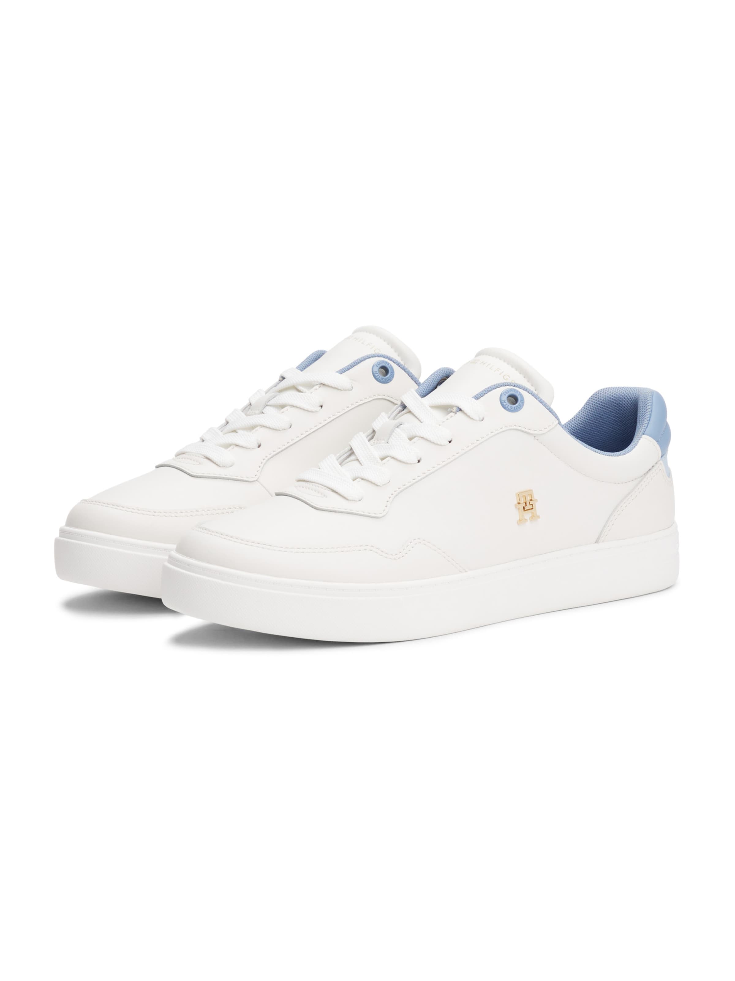 TOMMY HILFIGER Låg sneaker 'ESSENTIAL' i beige