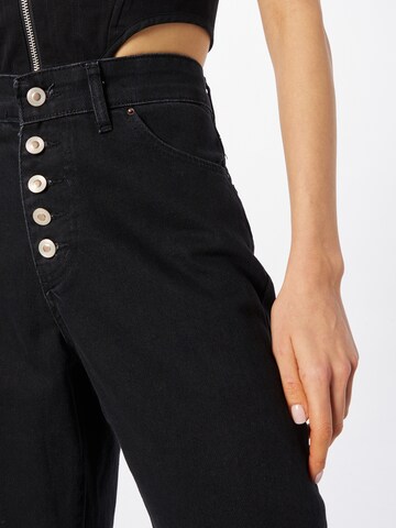Trendyol Wide Leg Jeans in Schwarz