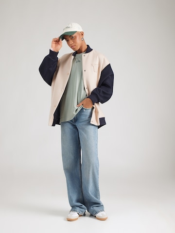 GAP Футболка оверсайз в Зеленый