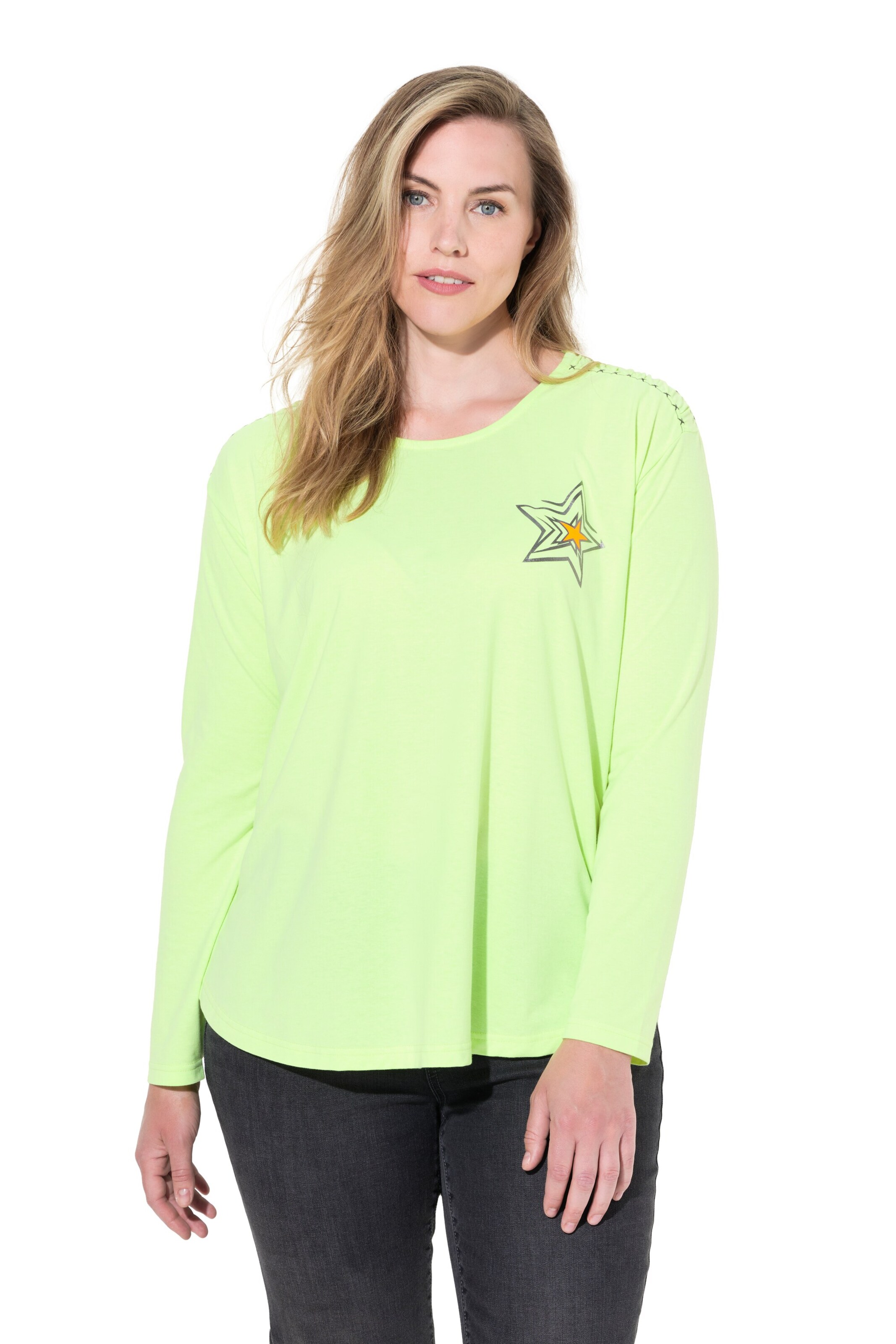 LAURASØN Shirt in Green: front