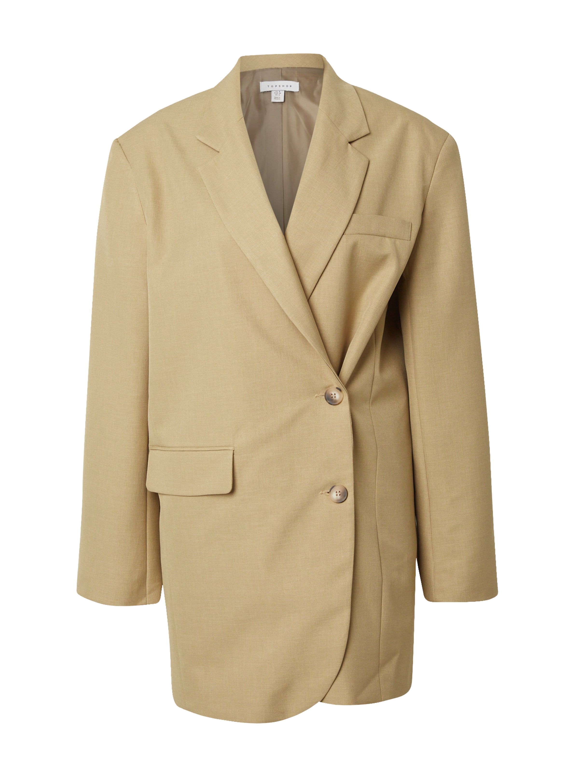 Blazer di TOPSHOP in beige: frontale