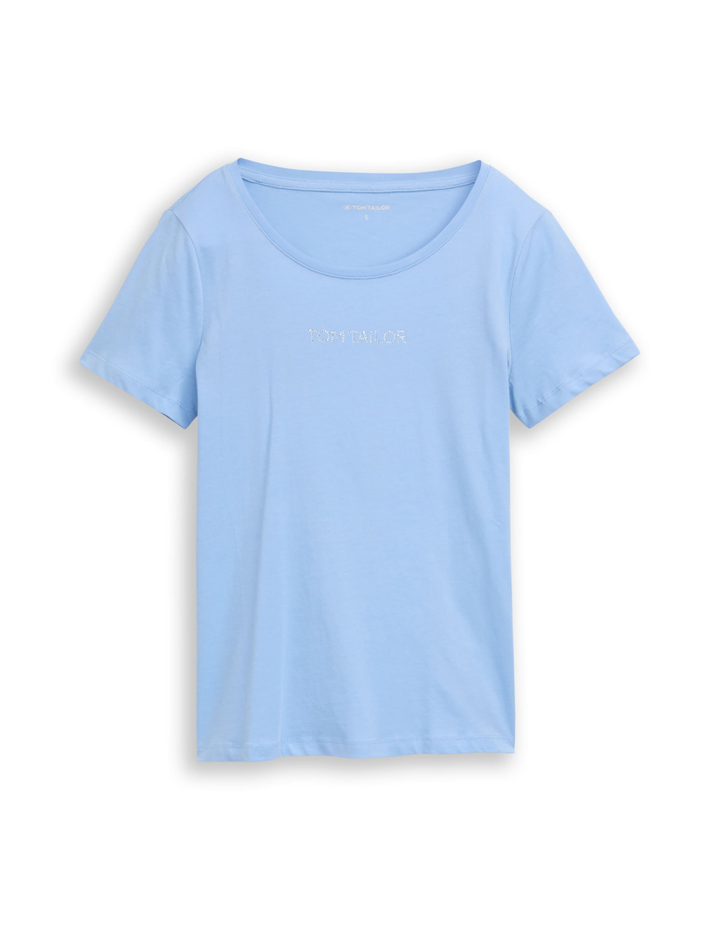 TOM TAILOR - Camiseta en azul: frente