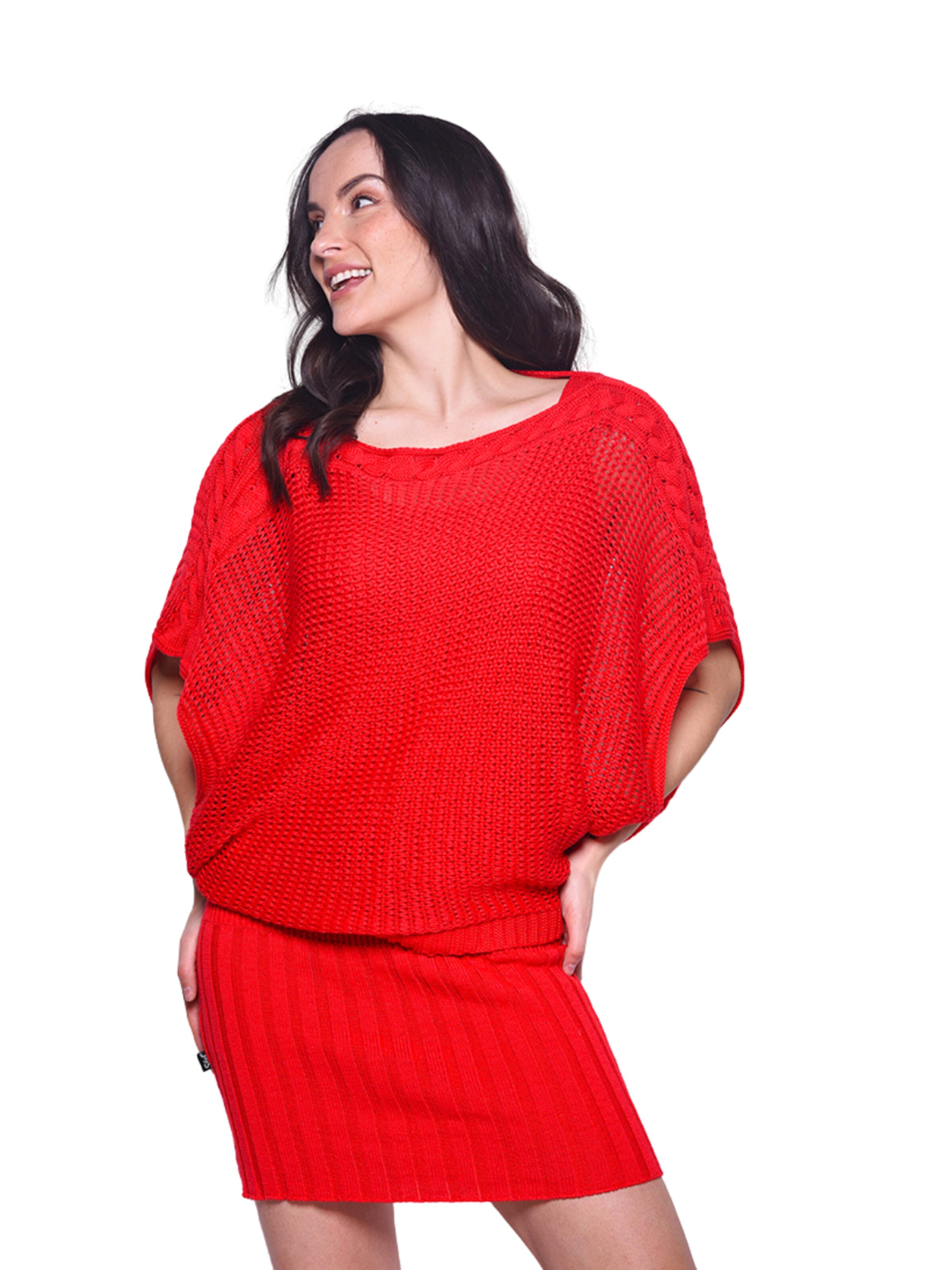 Süel knitwear - Jersey 'Birthday' en rojo