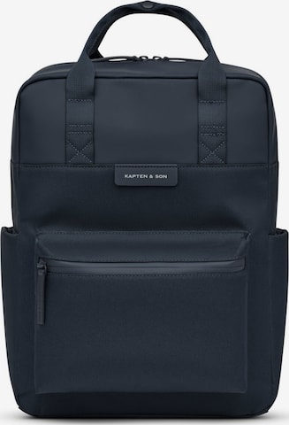 Kapten & Son Backpack 'Bergen Pro' in Blue: front