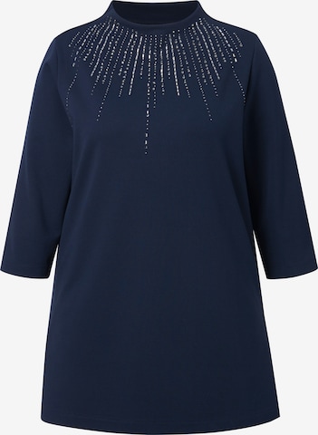 Ulla Popken Sweatshirt in Blue: front