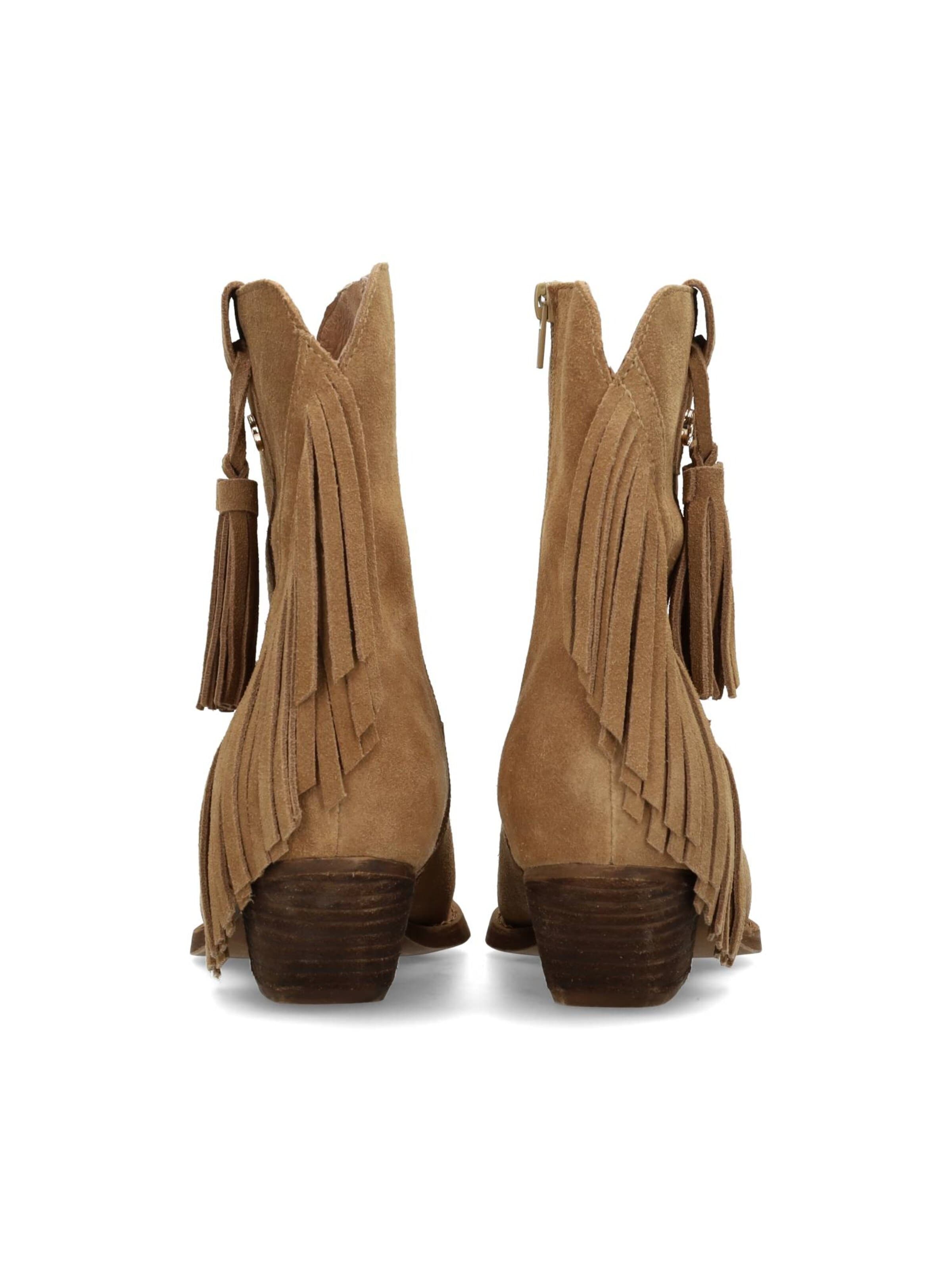 Haboob Cowboylaarzen 'BETH' in Bruin